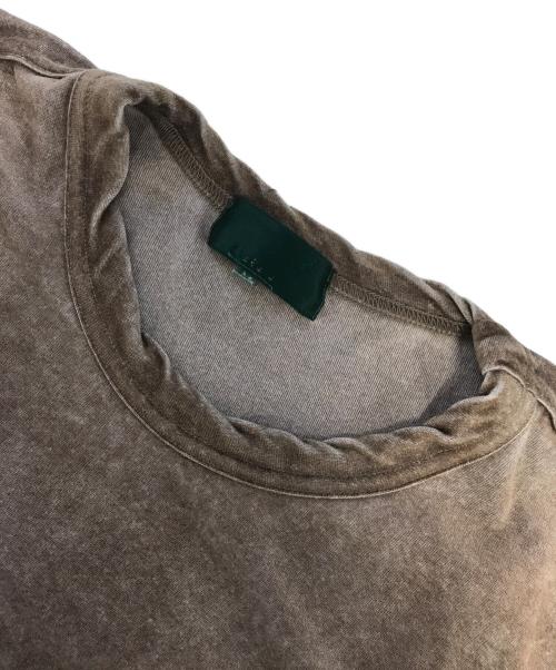 COMME des GARCONS HOMME PLUS（コムデギャルソンオムプリュス）COMME des GARCONS HOMME PLUS (コムデギャルソンオムプリュス) ロングスリーブカットソー ブラウン サイズ:Mの古着・服飾アイテム