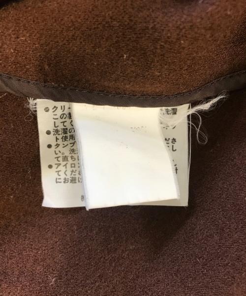 tricot COMME des GARCONS（トリココムデギャルソン）tricot COMME des GARCONS (トリココムデギャルソン) 80s ウールロングコート ブラウン サイズ:表記なしの古着・服飾アイテム