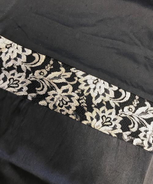 tricot COMME des GARCONS（トリココムデギャルソン）tricot COMME des GARCONS (トリココムデギャルソン) 切替ノースリーブワンピース ブラック サイズ:表記なしの古着・服飾アイテム