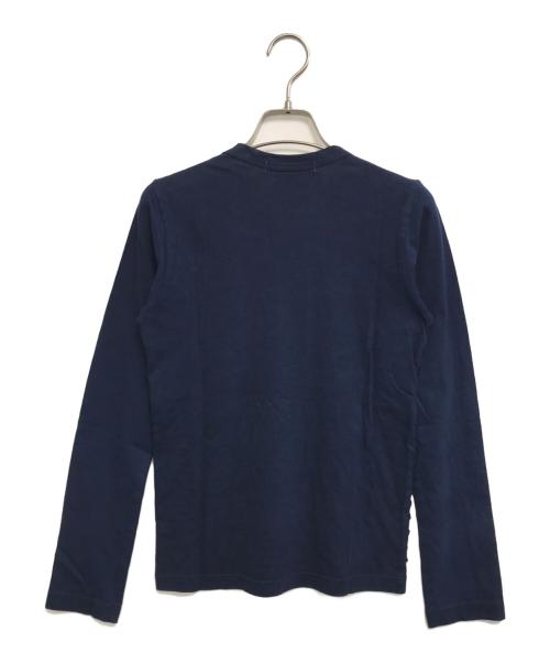 COMME des GARCONS COMME des GARCONS（コムデギャルソン コムデギャルソン）COMME des GARCONS COMME des GARCONS (コムデギャルソン コムデギャルソン) ロングスリーブカットソー ネイビー サイズ:Sの古着・服飾アイテム