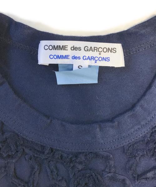COMME des GARCONS COMME des GARCONS（コムデギャルソン コムデギャルソン）COMME des GARCONS COMME des GARCONS (コムデギャルソン コムデギャルソン) ロングスリーブカットソー ネイビー サイズ:Sの古着・服飾アイテム