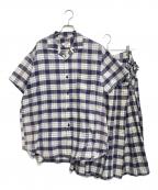 ROBE DE CHAMBRE COMME DES GARCONSローブドシャンブル コムデギャルソン）の古着「80'sセットアップ」｜パープル