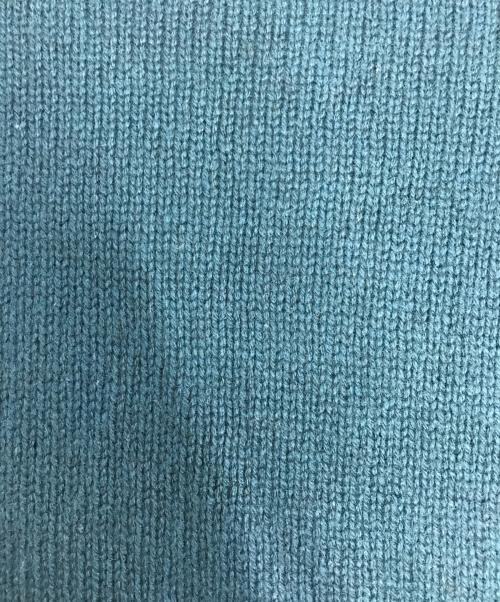 PRADA（プラダ）PRADA (プラダ) エルボーパッチカシミヤニット グリーン サイズ:40の古着・服飾アイテム