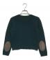 PRADA (プラダ) エルボーパッチカシミヤニット グリーン サイズ:40：15000円
