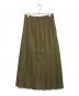JUNYA WATANABE COMME des GARCONS（(ジュンヤワタナベ コムデギャルソン）の古着「プリーツスカート」｜オリーブ