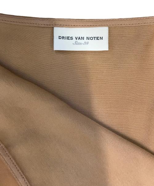 DRIES VAN NOTEN（ドリスヴァンノッテン）DRIES VAN NOTEN (ドリスヴァンノッテン) スカート ブラウン サイズ:34の古着・服飾アイテム
