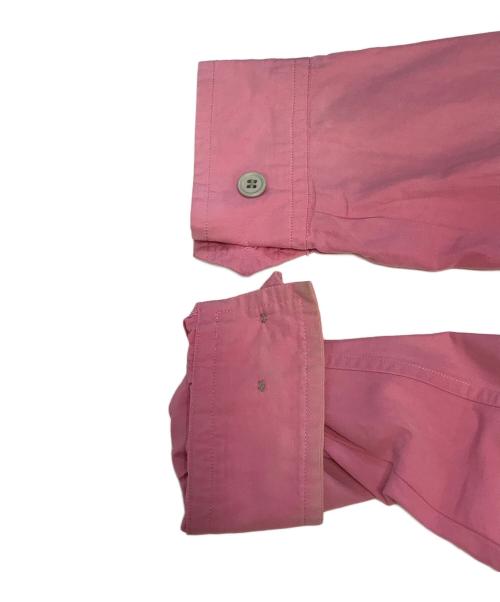 COMME des GARCONS SHIRT（コムデギャルソンシャツ）COMME des GARCONS SHIRT (コムデギャルソンシャツ) プリントジップアップジャケット ピンク サイズ:Mの古着・服飾アイテム