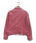 COMME des GARCONS SHIRT (コムデギャルソンシャツ) プリントジップアップジャケット ピンク サイズ:M：25000円