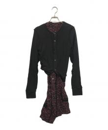 JUNYA WATANABE COMME des GARCONS（(ジュンヤワタナベ コムデギャルソン）の古着「ドッキングワンピース」｜ブラック