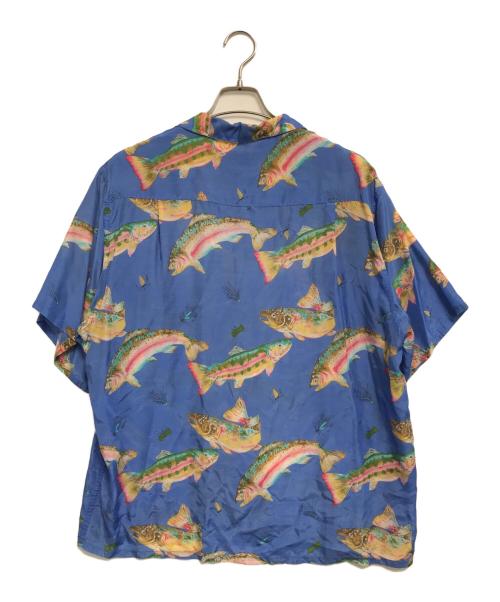 Patagonia（パタゴニア）Patagonia (パタゴニア) レーヨンアロハシャツ スカイブルー サイズ:XLの古着・服飾アイテム
