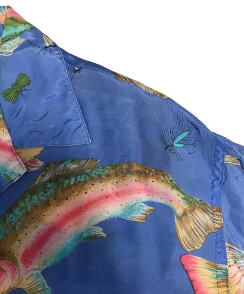 Patagonia（パタゴニア）Patagonia (パタゴニア) レーヨンアロハシャツ スカイブルー サイズ:XLの古着・服飾アイテム