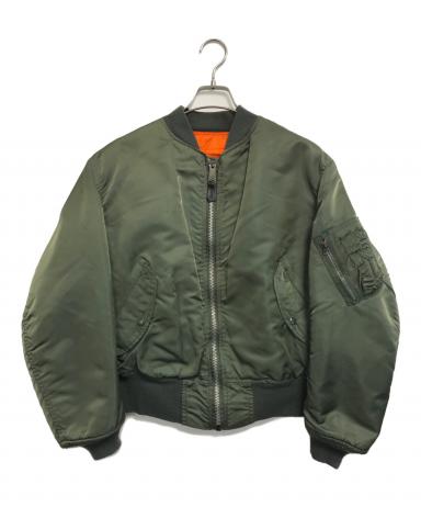 中古・古着通販】ALPHA (アルファ) リバーシブルMA-1ジャケット
