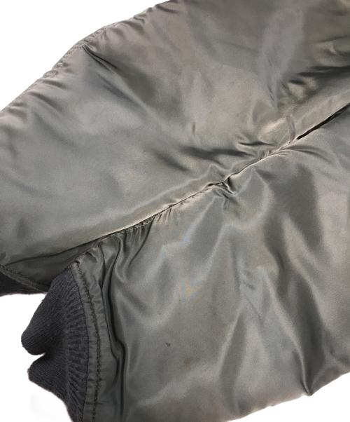 ALPHA（アルファ）ALPHA (アルファ) リバーシブルMA-1ジャケット グリーン サイズ:Mの古着・服飾アイテム