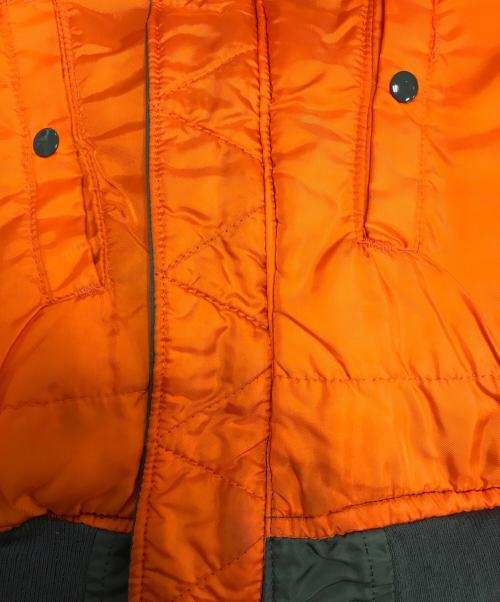 ALPHA（アルファ）ALPHA (アルファ) リバーシブルMA-1ジャケット グリーン サイズ:Mの古着・服飾アイテム