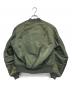 ALPHA (アルファ) リバーシブルMA-1ジャケット グリーン サイズ:M：15000円
