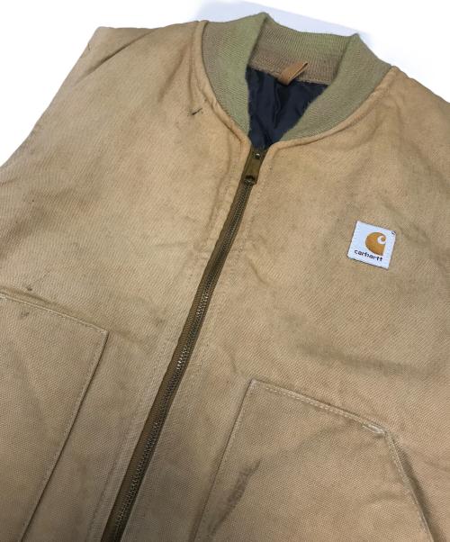 CarHartt（カーハート）CarHartt (カーハート) 中綿ダックベスト カーキ サイズ:表記なしの古着・服飾アイテム