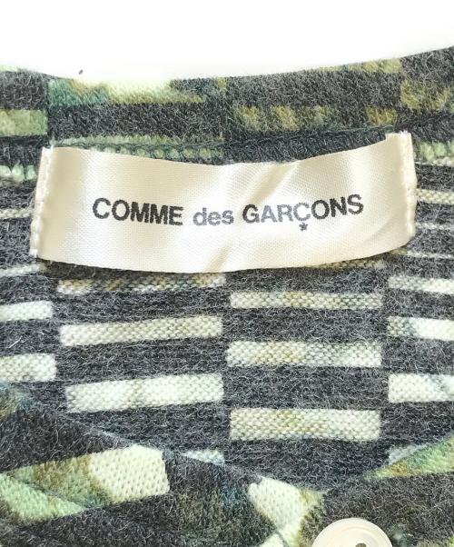 COMME des GARCONS（コムデギャルソン）COMME des GARCONS (コムデギャルソン) 00's 総柄シャツ グリーン サイズ:表記なしの古着・服飾アイテム