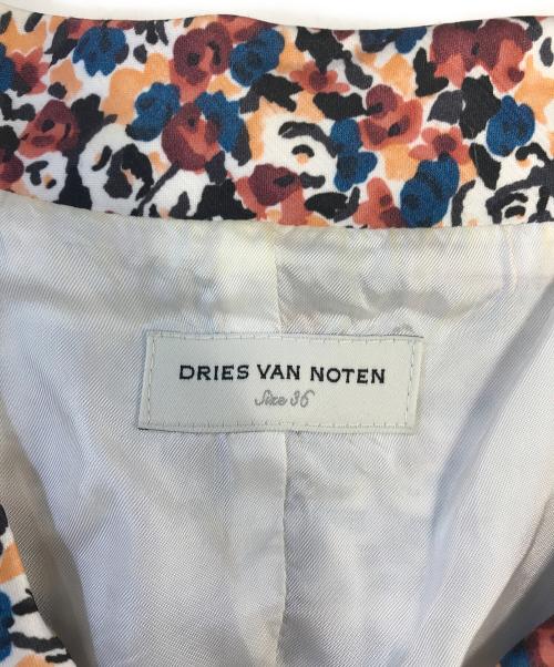 DRIES VAN NOTEN（ドリスヴァンノッテン）DRIES VAN NOTEN (ドリスヴァンノッテン) 総柄ジャケット マルチカラー サイズ:36の古着・服飾アイテム