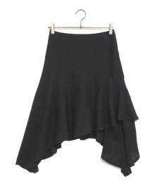 Jean Paul GAULTIER（ジャンポールゴルチェ）の古着「変形ウールスカート」｜ブラック