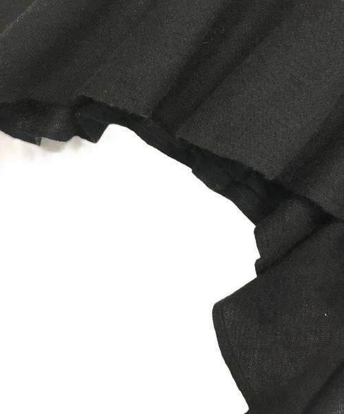 Jean Paul GAULTIER（ジャンポールゴルチェ）Jean Paul GAULTIER (ジャンポールゴルチェ) 変形ウールスカート ブラック サイズ:38の古着・服飾アイテム