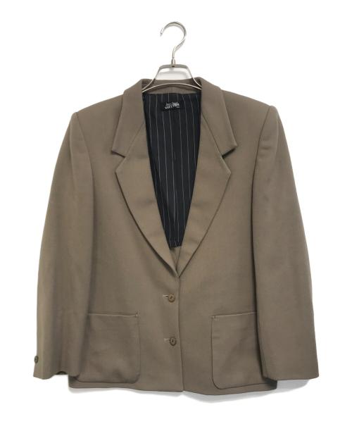 Jean Paul GAULTIER（ジャンポールゴルチェ）Jean Paul GAULTIER (ジャンポールゴルチェ) 2Bテーラードジャケット オリーブ サイズ:11の古着・服飾アイテム