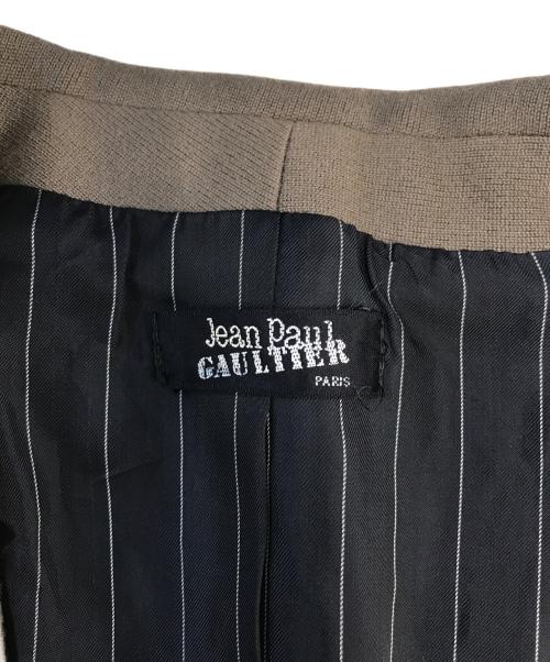 Jean Paul GAULTIER（ジャンポールゴルチェ）Jean Paul GAULTIER (ジャンポールゴルチェ) 2Bテーラードジャケット オリーブ サイズ:11の古着・服飾アイテム