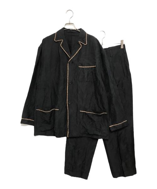 Jean Paul Gaultier homme（ジャンポールゴルチェオム）Jean Paul Gaultier homme (ジャンポールゴルチェオム) セットアップ ブラック サイズ:48の古着・服飾アイテム