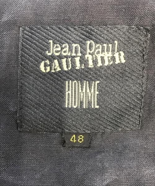 Jean Paul Gaultier homme（ジャンポールゴルチェオム）Jean Paul Gaultier homme (ジャンポールゴルチェオム) セットアップ ブラック サイズ:48の古着・服飾アイテム