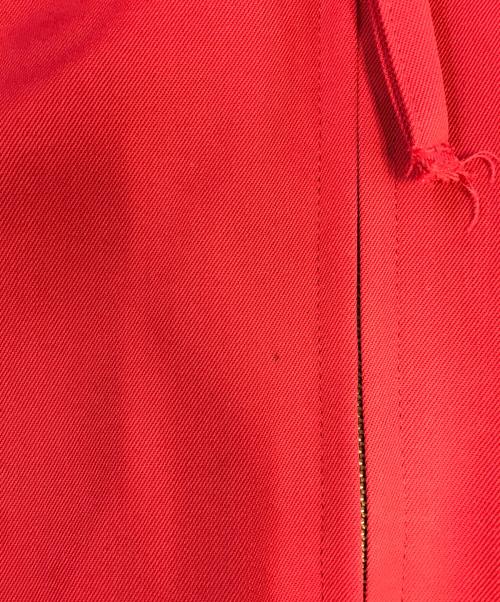 Jean Paul GAULTIER CLASSIQUE（ジャンポールゴルチエクラシック）Jean Paul GAULTIER CLASSIQUE (ジャンポールゴルチエクラシック) ベルト付ブルゾン レッド サイズ:48の古着・服飾アイテム