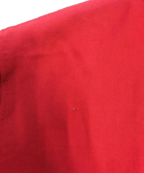 Jean Paul GAULTIER CLASSIQUE（ジャンポールゴルチエクラシック）Jean Paul GAULTIER CLASSIQUE (ジャンポールゴルチエクラシック) ベルト付ブルゾン レッド サイズ:48の古着・服飾アイテム