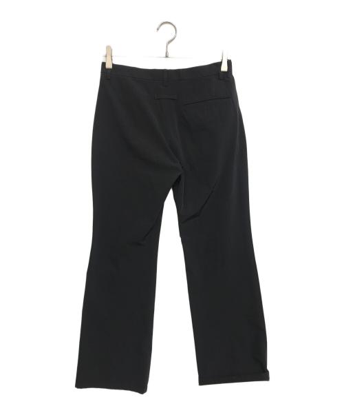 Jean Paul Gaultier homme（ジャンポールゴルチェオム）Jean Paul Gaultier homme (ジャンポールゴルチェオム) ナイロンフレアパンツ ブラック サイズ:46の古着・服飾アイテム