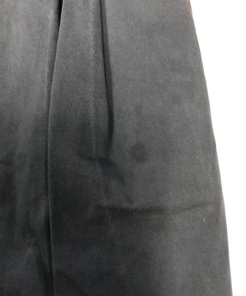 DRIES VAN NOTEN（ドリスヴァンノッテン）DRIES VAN NOTEN (ドリスヴァンノッテン) ウエストベルトワイドタックパンツ グレー サイズ:34の古着・服飾アイテム