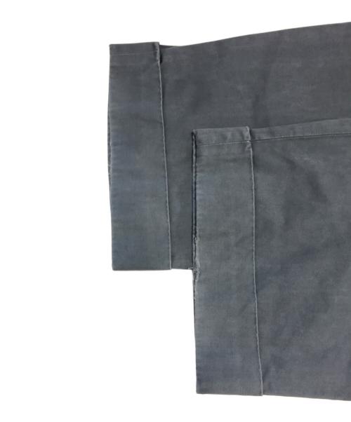 DRIES VAN NOTEN（ドリスヴァンノッテン）DRIES VAN NOTEN (ドリスヴァンノッテン) ウエストベルトワイドタックパンツ グレー サイズ:34の古着・服飾アイテム