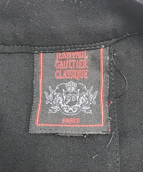Jean Paul GAULTIER CLASSIQUE（ジャンポールゴルチエクラシック）Jean Paul GAULTIER CLASSIQUE (ジャンポールゴルチエクラシック) ワイドパンツ ブラック サイズ:46の古着・服飾アイテム