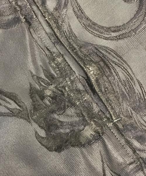 Jean Paul Gaultier homme（ジャンポールゴルチェオム）Jean Paul Gaultier homme (ジャンポールゴルチェオム) 総柄フレアパンツ ブラック サイズ:48の古着・服飾アイテム