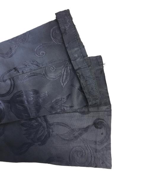 Jean Paul Gaultier homme（ジャンポールゴルチェオム）Jean Paul Gaultier homme (ジャンポールゴルチェオム) 総柄フレアパンツ ブラック サイズ:48の古着・服飾アイテム