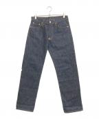 EVISU×PUMAエヴィス×プーマ）の古着「カモメプリントデニムパンツ」｜インディゴ