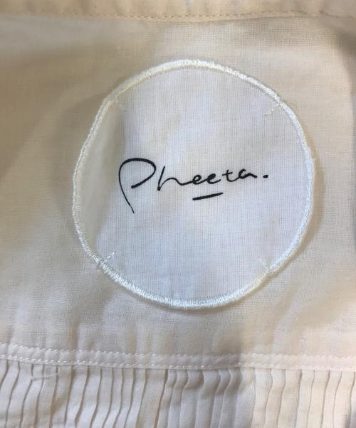 pheeta（フィータ）pheeta (フィータ) シャツ アイボリー サイズ:Fの古着・服飾アイテム