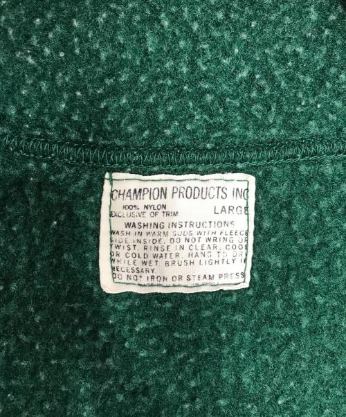Champion（チャンピオン）Champion (チャンピオン) ハーフジップパーカー グリーン サイズ:Lの古着・服飾アイテム