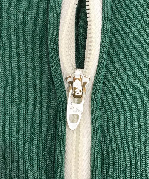 Champion（チャンピオン）Champion (チャンピオン) ハーフジップパーカー グリーン サイズ:Lの古着・服飾アイテム
