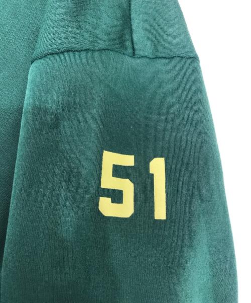 Champion（チャンピオン）Champion (チャンピオン) ハーフジップパーカー グリーン サイズ:Lの古着・服飾アイテム
