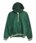 Champion（チャンピオン）の古着「ハーフジップパーカー」｜グリーン