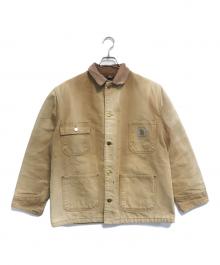 CarHartt（カーハート）の古着「裏地ブランケットミシガンチョアコート」｜ベージュ