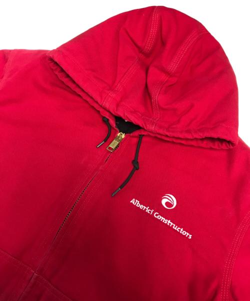 CarHartt（カーハート）CarHartt (カーハート) アクティブジャケット レッド サイズ:Ｌの古着・服飾アイテム