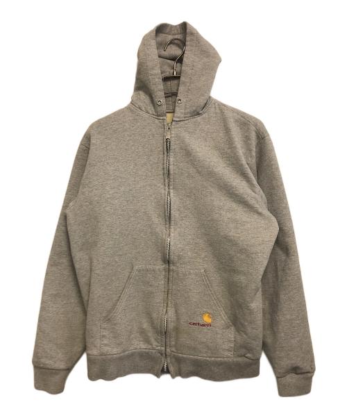 CarHartt（カーハート）CarHartt (カーハート) 裏サーマルジップパーカー グレー サイズ:表記なしの古着・服飾アイテム