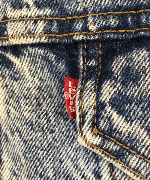 LEVI'S（リーバイス）LEVI'S (リーバイス) ケミカルウォッシュデニムジャケット インディゴ サイズ:XLの古着・服飾アイテム