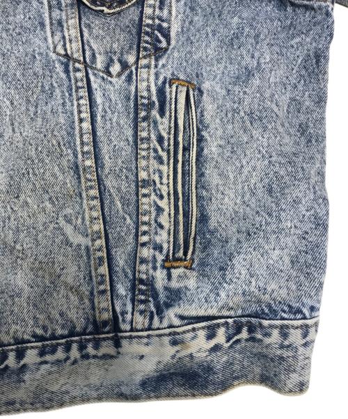 LEVI'S（リーバイス）LEVI'S (リーバイス) ケミカルウォッシュデニムジャケット インディゴ サイズ:XLの古着・服飾アイテム