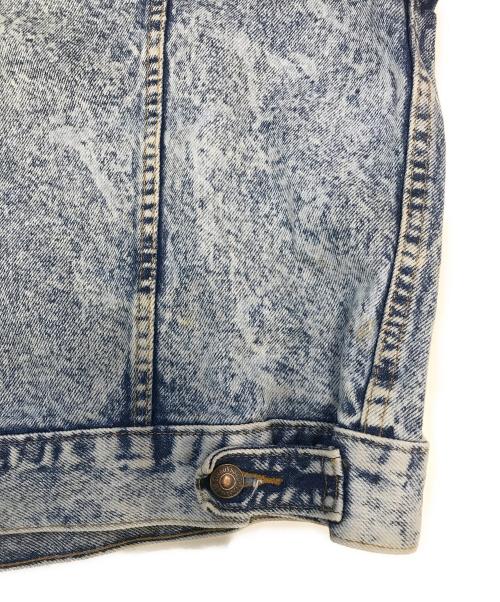 LEVI'S（リーバイス）LEVI'S (リーバイス) ケミカルウォッシュデニムジャケット インディゴ サイズ:XLの古着・服飾アイテム