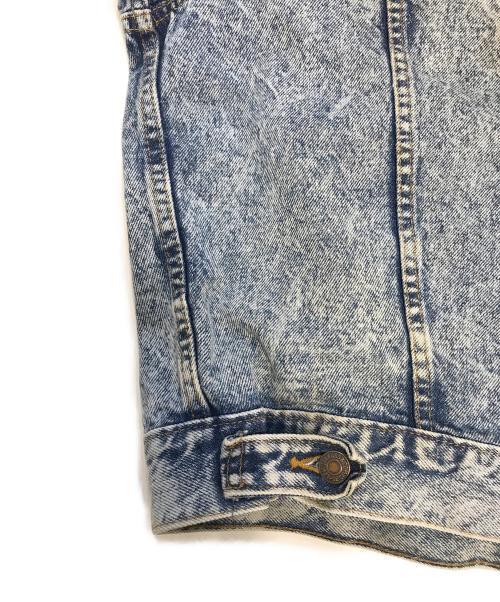 LEVI'S（リーバイス）LEVI'S (リーバイス) ケミカルウォッシュデニムジャケット インディゴ サイズ:XLの古着・服飾アイテム