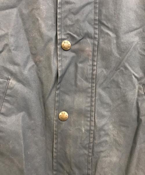 POLO RALPH LAUREN（ポロ・ラルフローレン）POLO RALPH LAUREN (ポロ・ラルフローレン) オイルドジャケット ネイビー サイズ:Mの古着・服飾アイテム